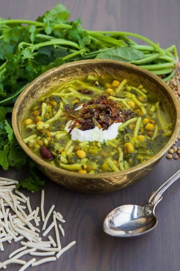 تصویر دوم از سبزی آش